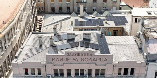Kolarčeva zadužbina zakoračila u zelenu agendu: Postavljena solarna elektrana, ušteda 4.500 evra godišnje