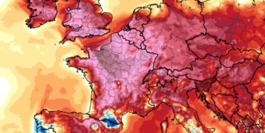 U jeku ovog toplotnog talasa, Francuska je doživela najtoplije dane ikada zabeležene